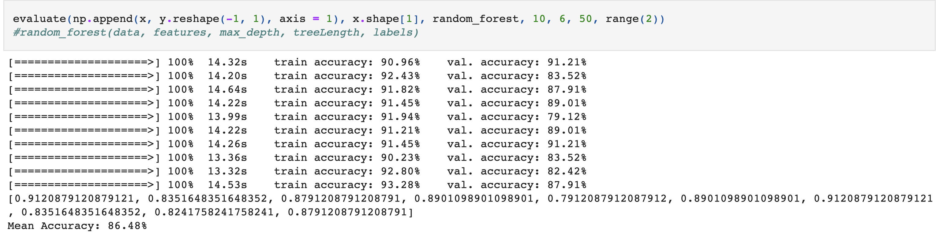 Implementing Random Forest from Scratch in Python | Richard Fan